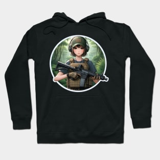 Tactical Girl Hoodie